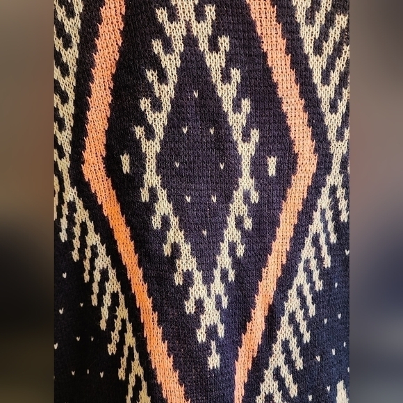 Blu Pepper Southwest Boho Cardigan Size Large - Picture 4 of 13